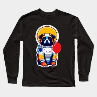 Astronaut Puppy Long Sleeve T-Shirt